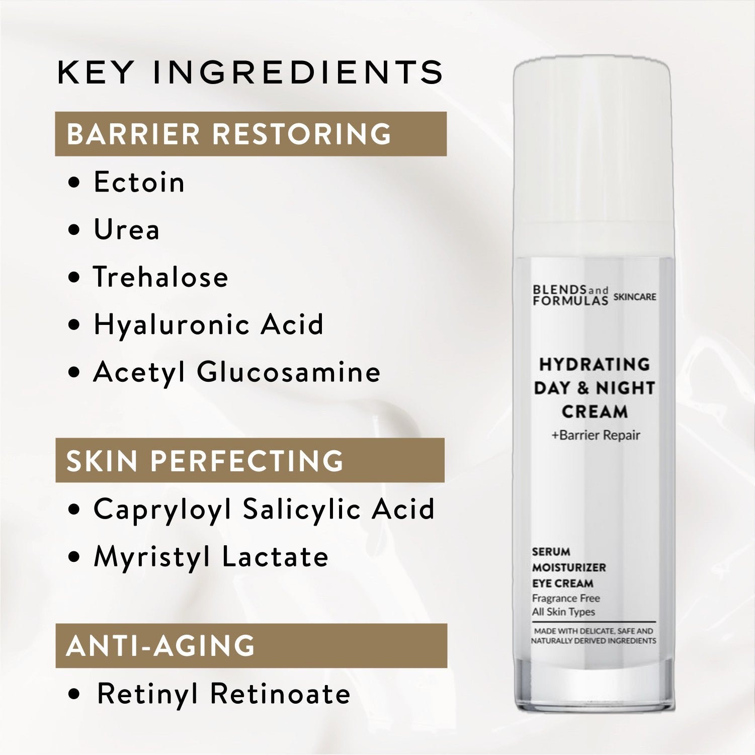 Hydrating Day & Night Cream +Barrier Repair - Renee Lane Company