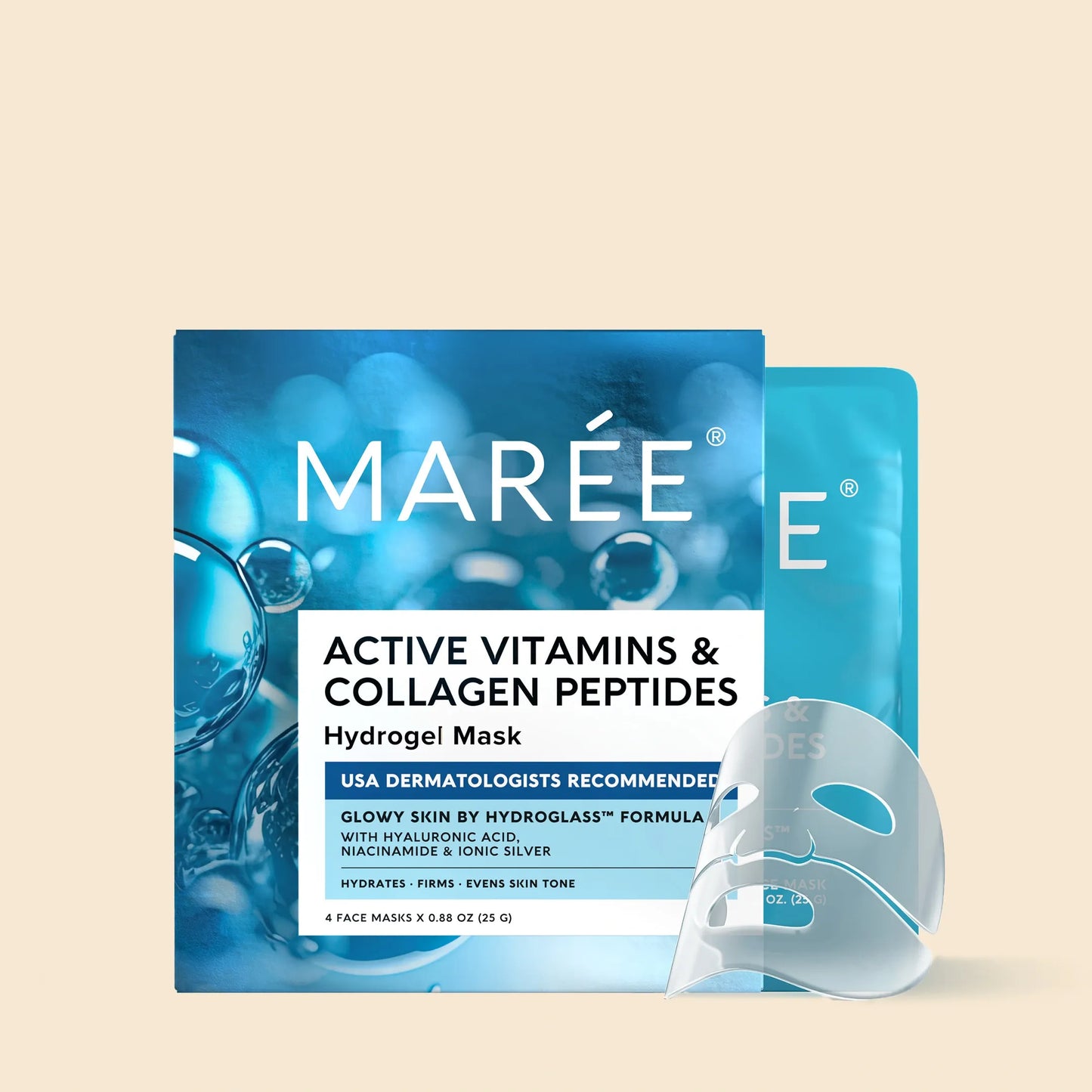 Hydrogel Collagen Face Mask - Renee Lane Company