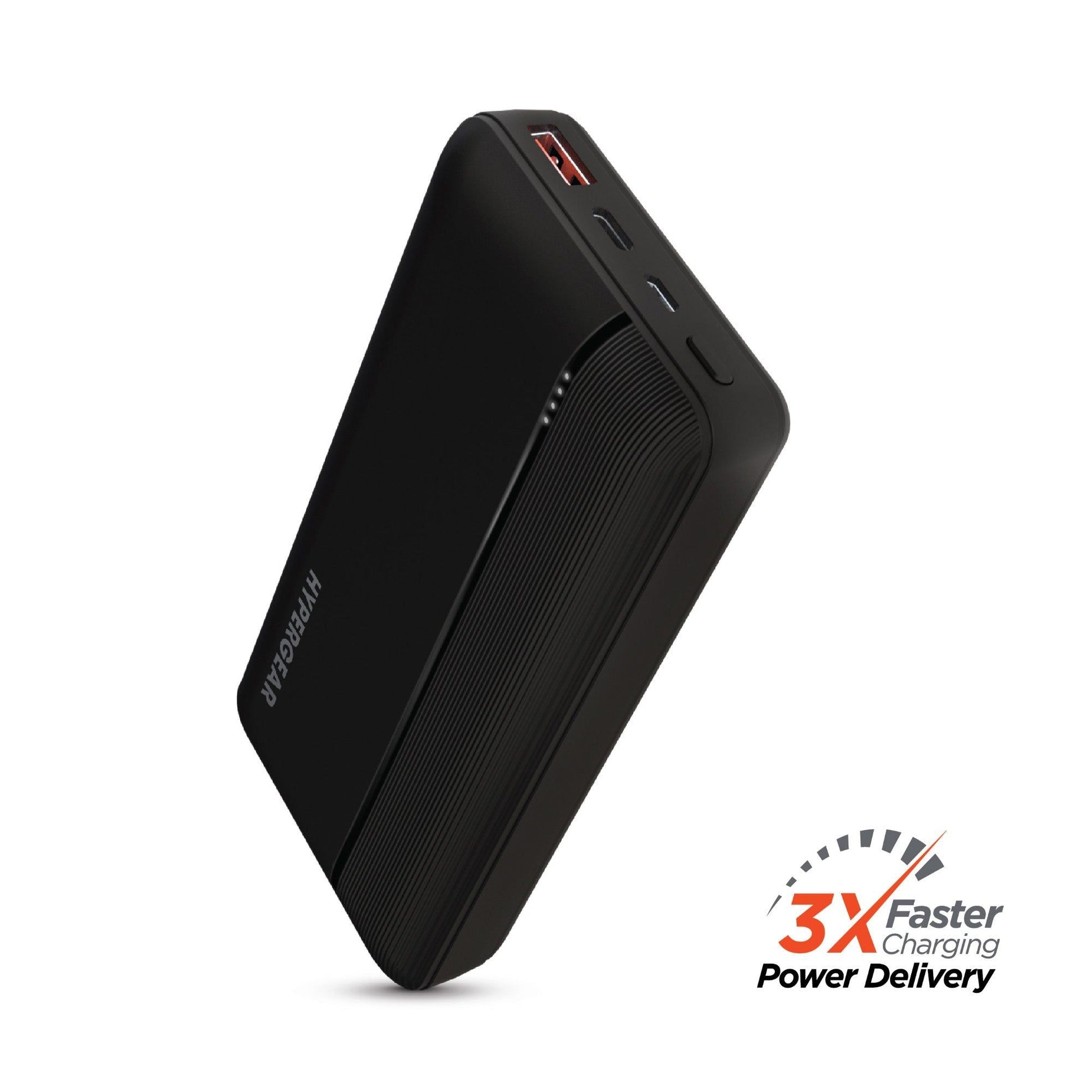 HyperGear 20000mAh 20W PD + USB Power Bank Black - Renee Lane Company