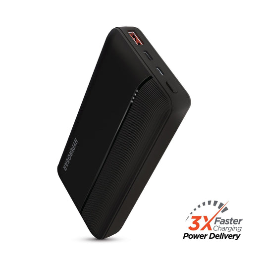 HyperGear 20000mAh 20W PD + USB Power Bank Black - Renee Lane Company