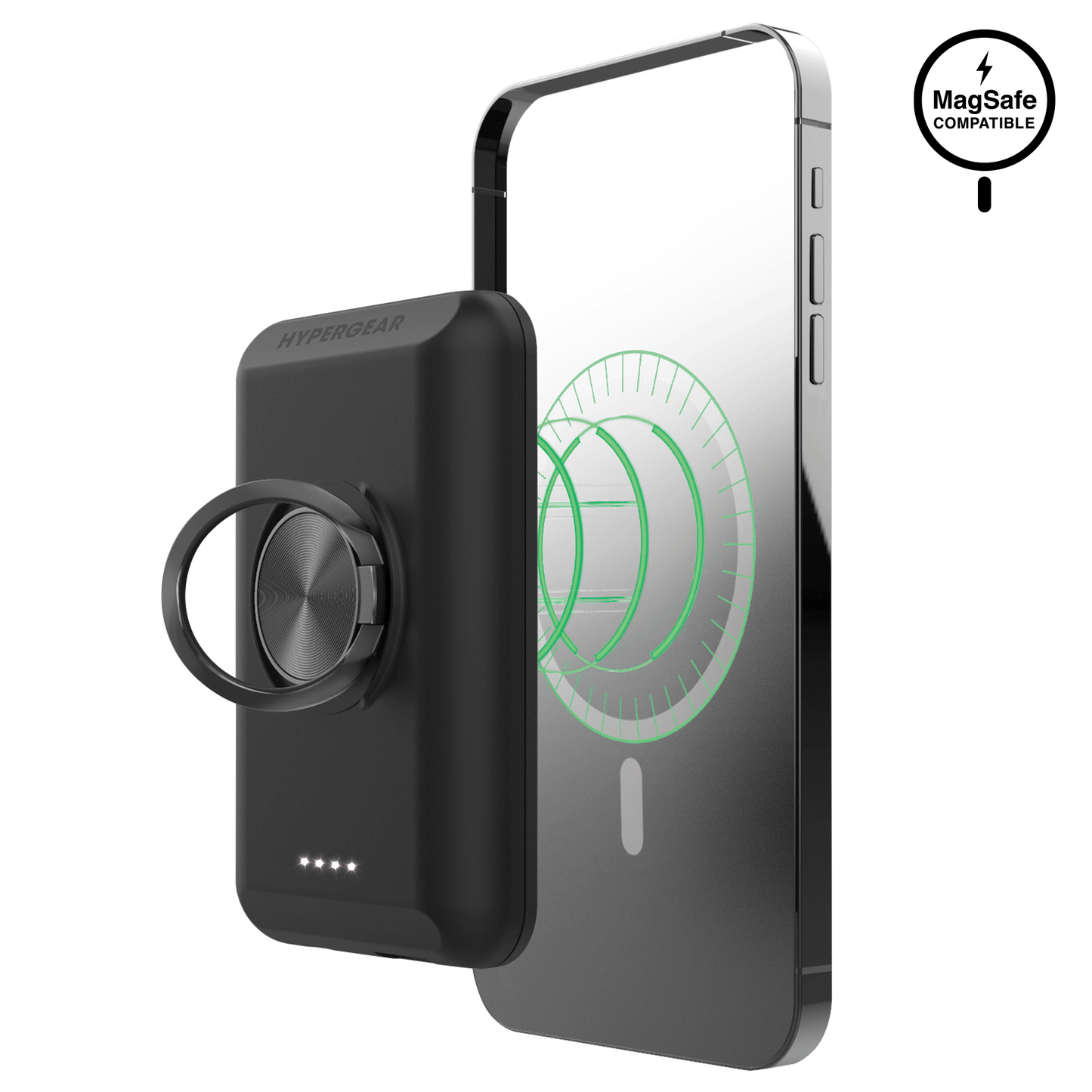HyperGear 5000mAh Magnetic Wireless Power Bank - Renee Lane Company