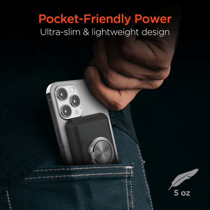 HyperGear 5000mAh Magnetic Wireless Power Bank - Renee Lane Company