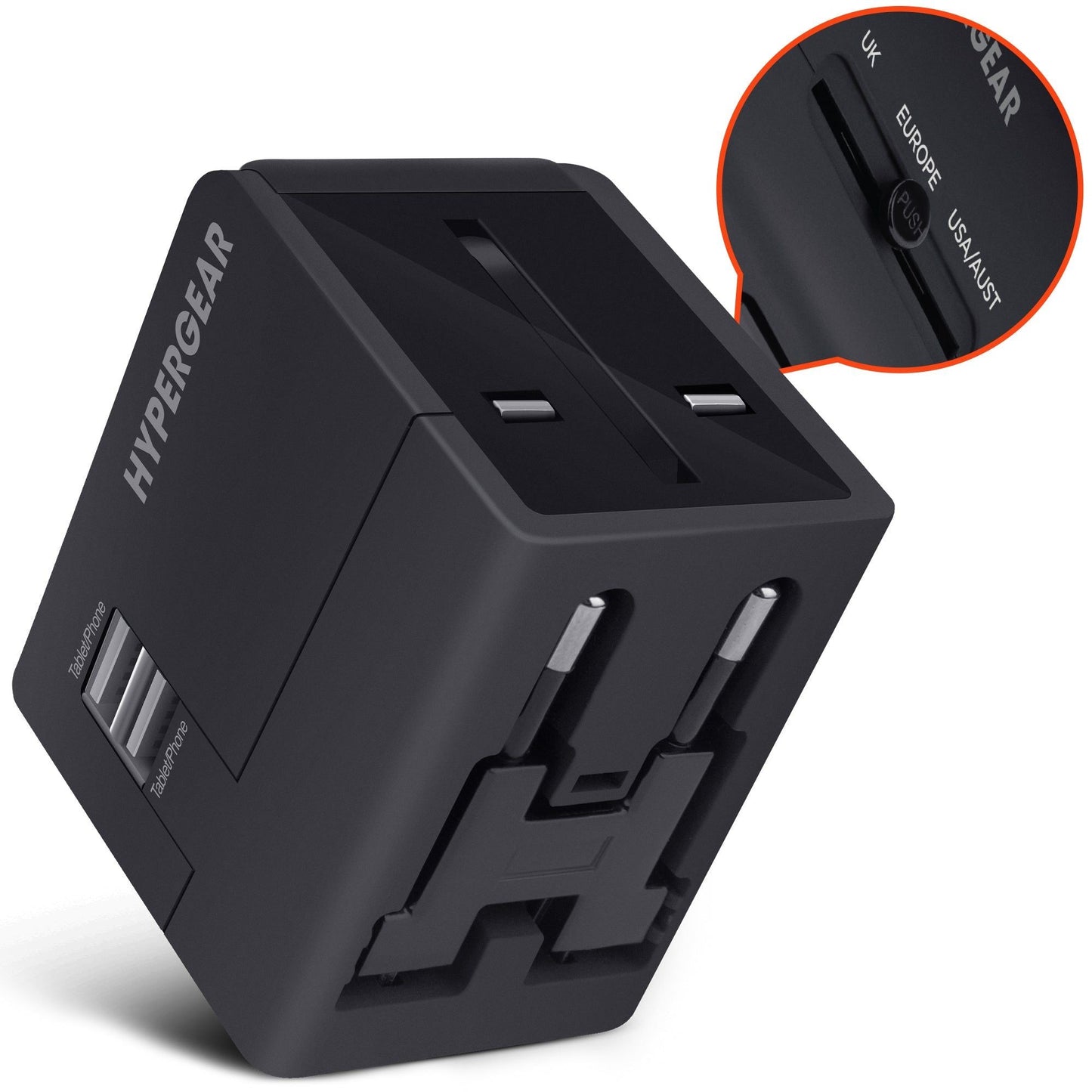 HyperGear All-in-one World Travel Adapter - Renee Lane Company