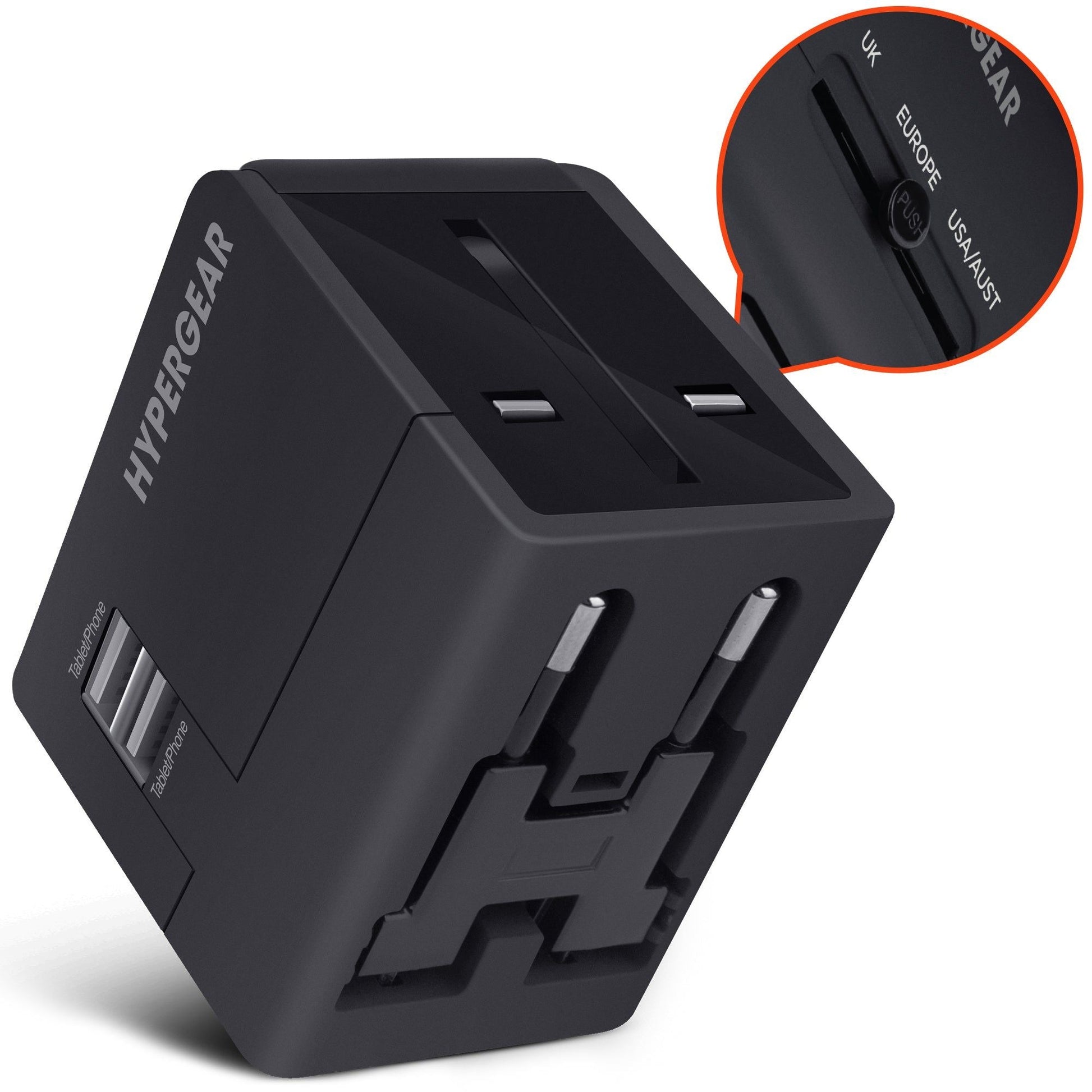 HyperGear All-in-one World Travel Adapter - Renee Lane Company