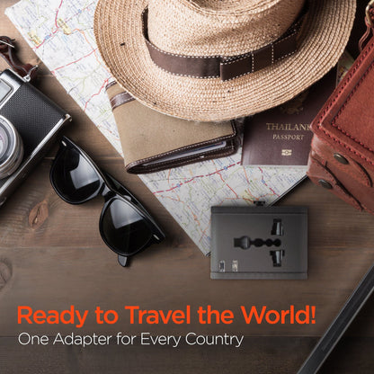 HyperGear All-in-one World Travel Adapter - Renee Lane Company