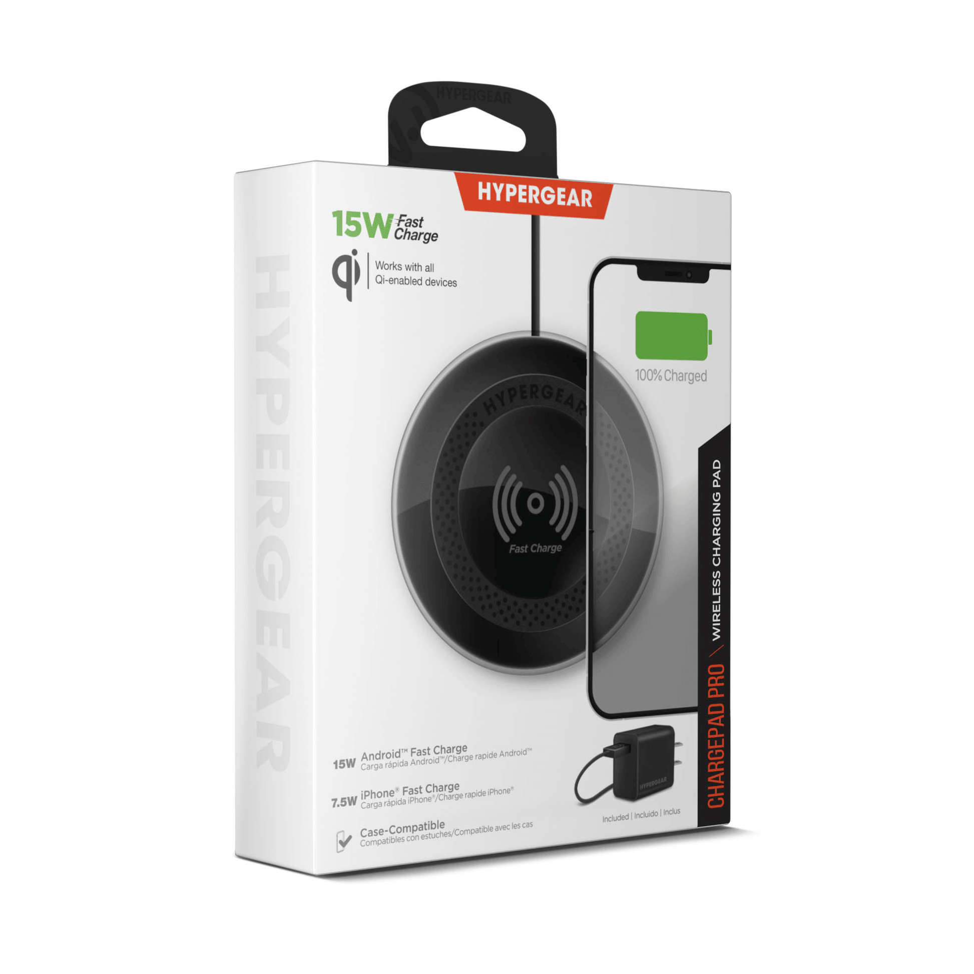 HyperGear ChargePad Pro 15W Wireless Fast Charger USB-C - Renee Lane Company