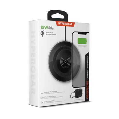 HyperGear ChargePad Pro 15W Wireless Fast Charger USB-C - Renee Lane Company