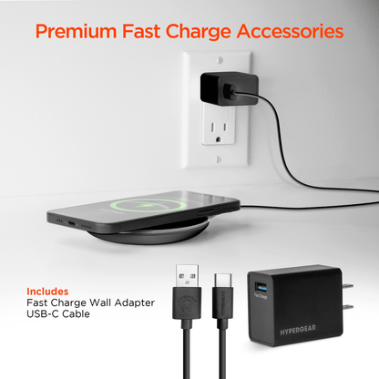 HyperGear ChargePad Pro 15W Wireless Fast Charger USB-C - Renee Lane Company