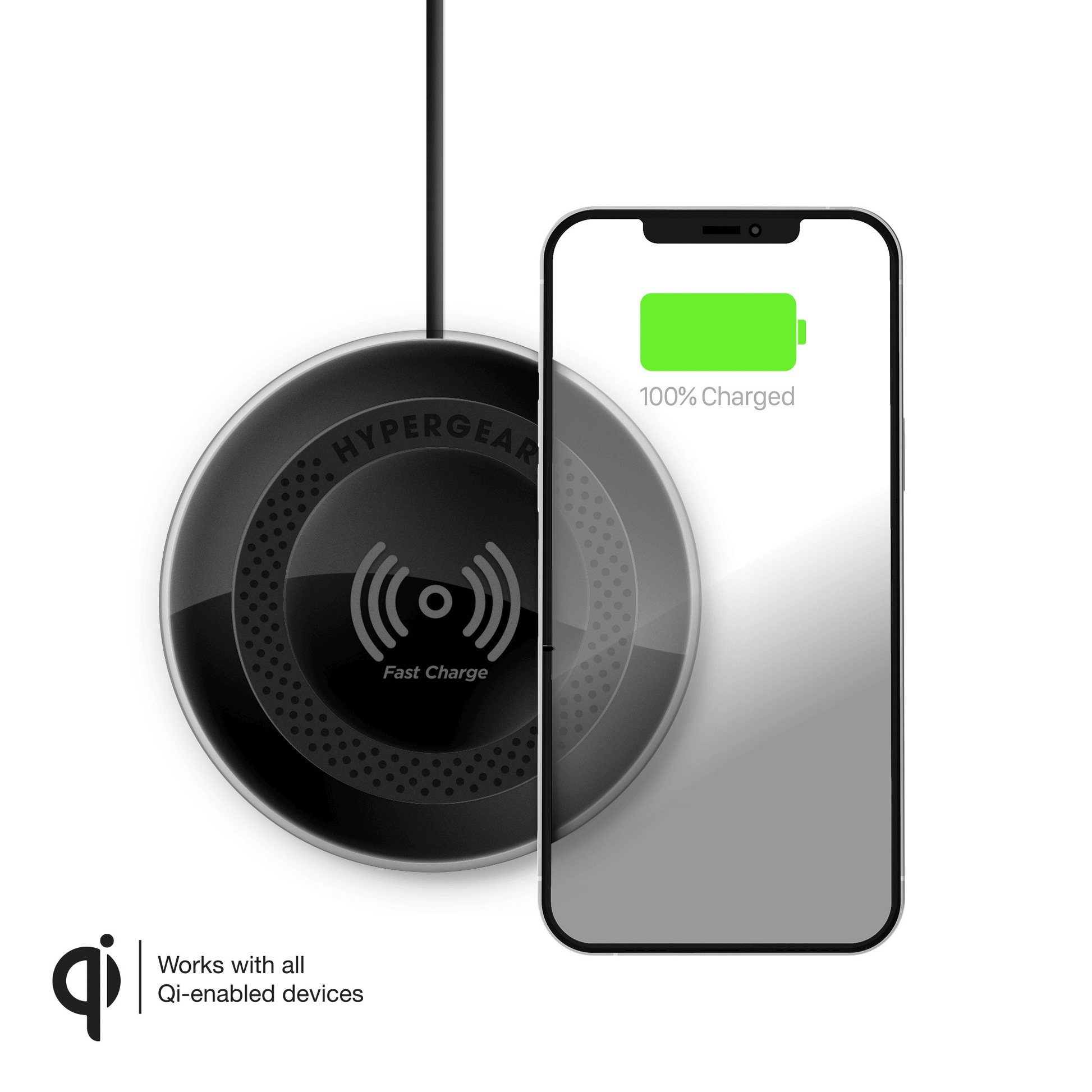 HyperGear ChargePad Pro 15W Wireless Fast Charger USB-C - Renee Lane Company