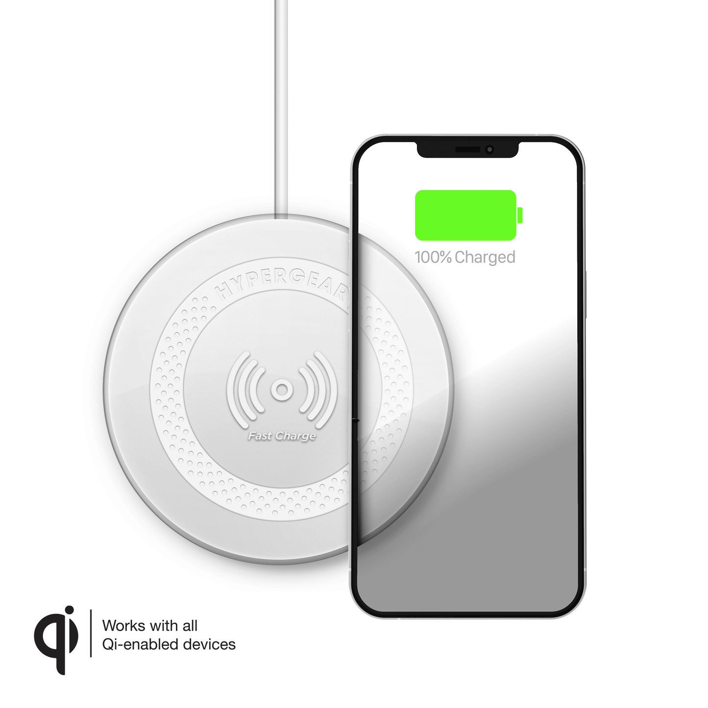HyperGear ChargePad Pro 15W Wireless Fast Charger USB-C - Renee Lane Company