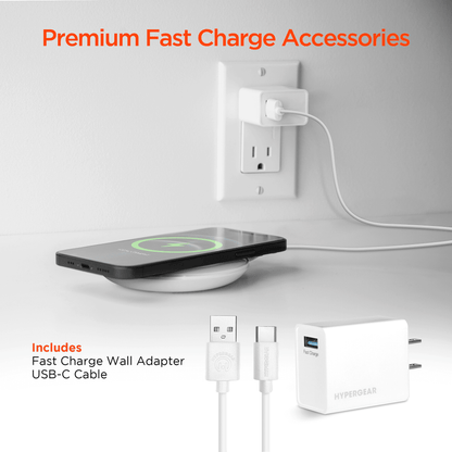 HyperGear ChargePad Pro 15W Wireless Fast Charger USB-C - Renee Lane Company