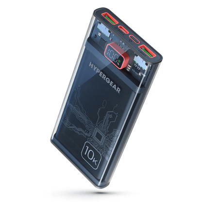 HyperGear ClearCharge 10000mAh Transparent PD Power Bank - Renee Lane Company