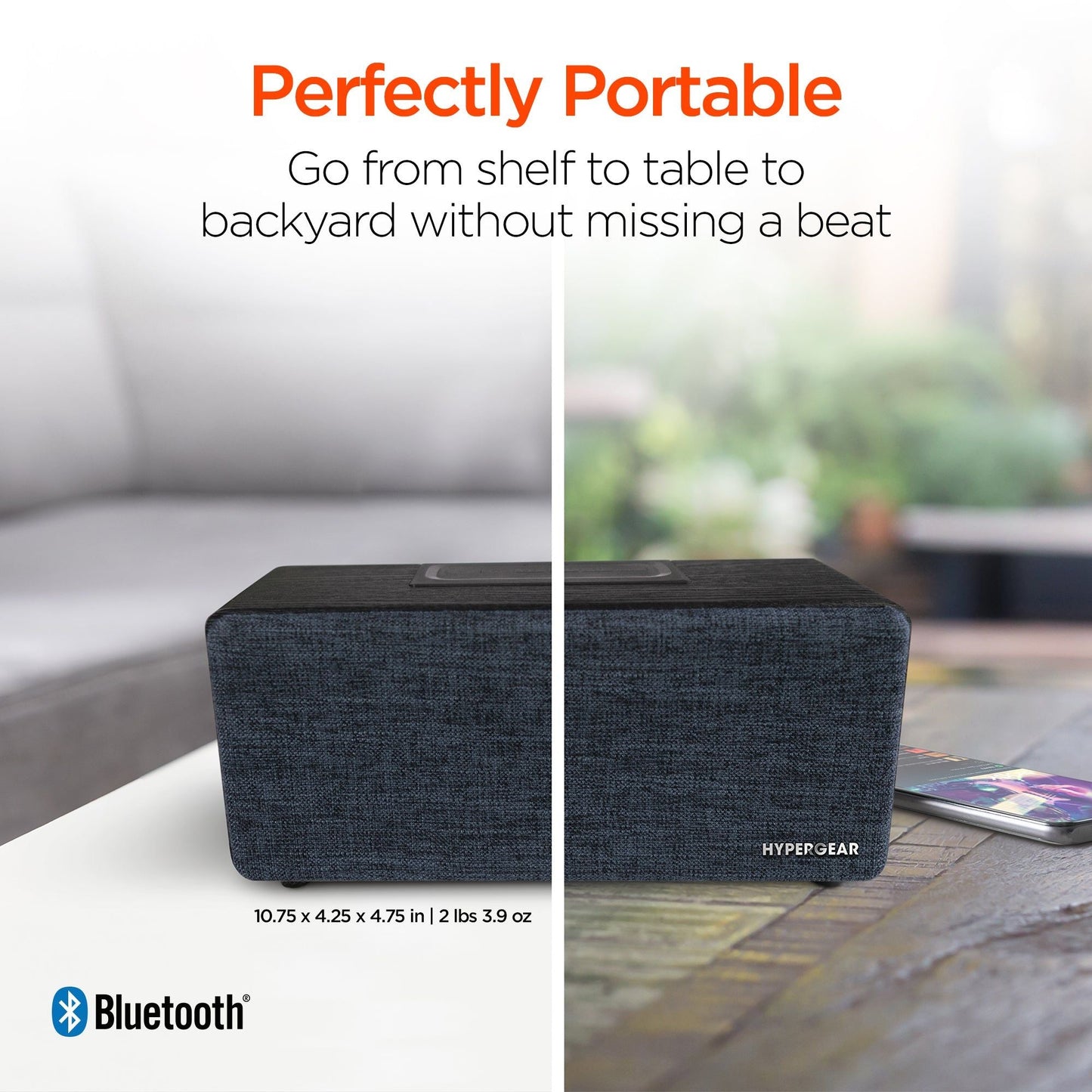 HyperGear Fabrix 2 Wireless Speaker - Renee Lane Company
