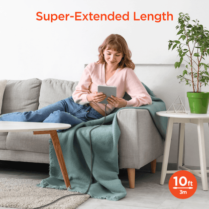 HyperGear Flexi PRO USB-C to Lightning Cable 10ft - Renee Lane Company
