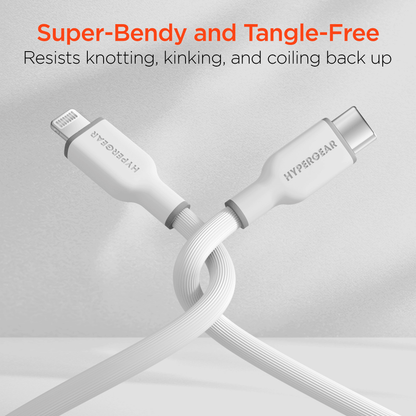 HyperGear Flexi PRO USB-C to Lightning Cable 10ft - Renee Lane Company