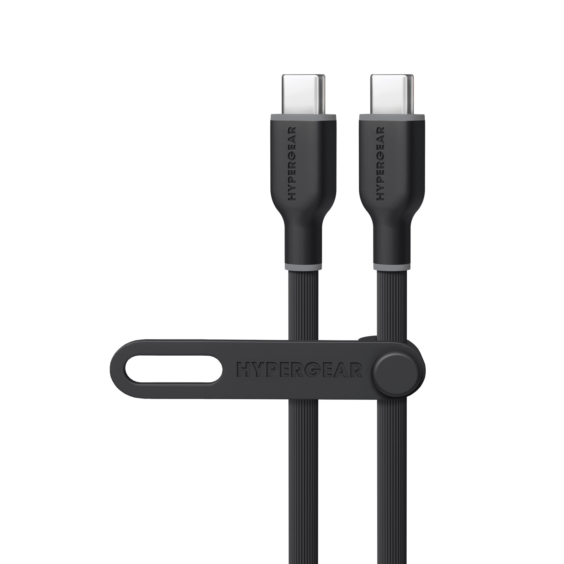 HyperGear Flexi PRO USB-C to USB-C Cable 10ft Black - Renee Lane Company