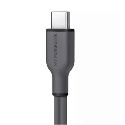 HyperGear Flexi PRO USB-C to USB-C Cable 10ft Black - Renee Lane Company