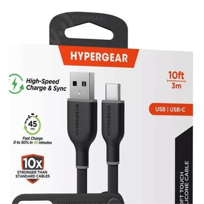 HyperGear Flexi PRO USB to USB-C Cable 10ft - Renee Lane Company