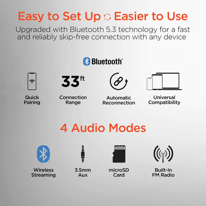 HyperGear Flip 2-in-1 Headphones Plus Speaker - Renee Lane Company