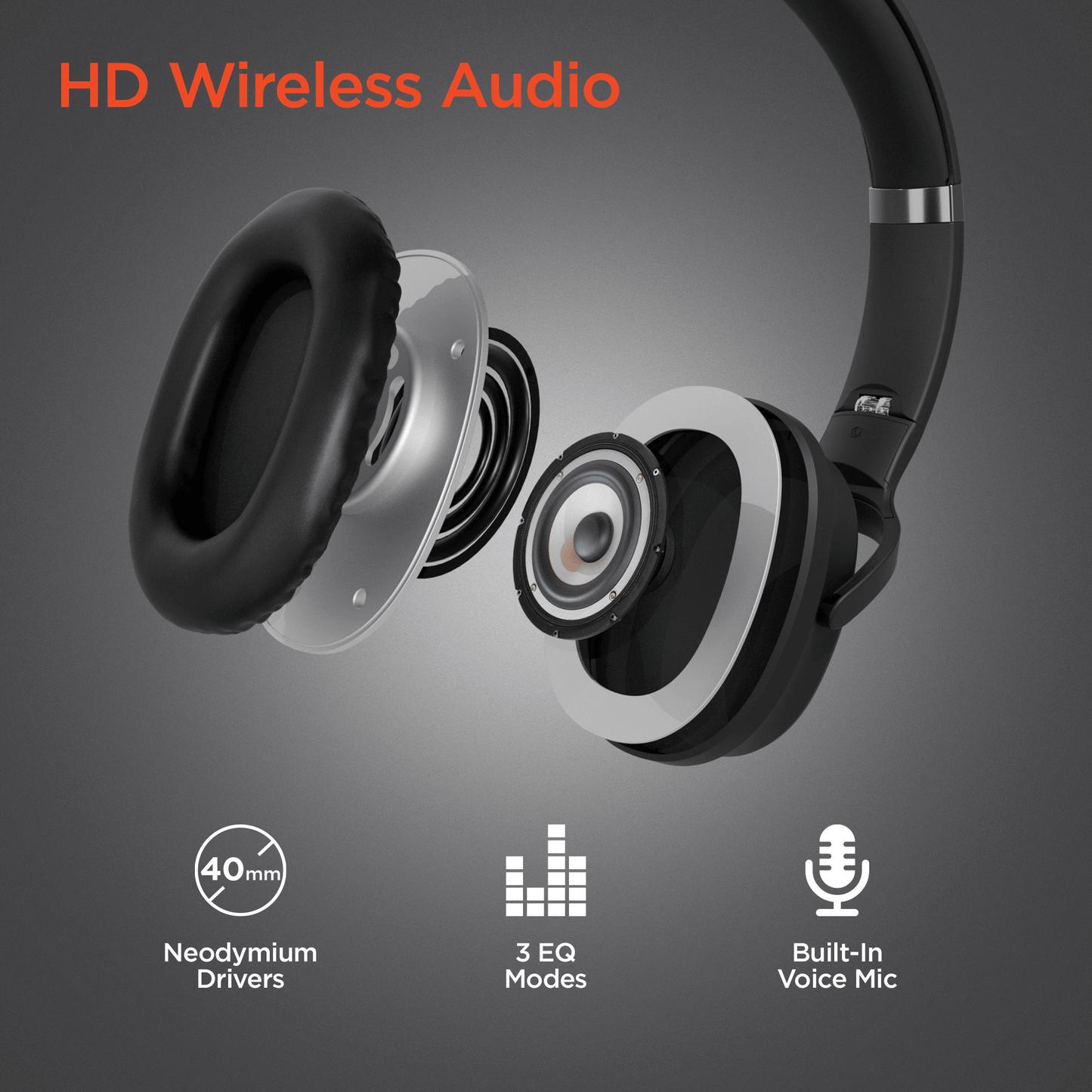 HyperGear Flip 2-in-1 Headphones Plus Speaker - Renee Lane Company