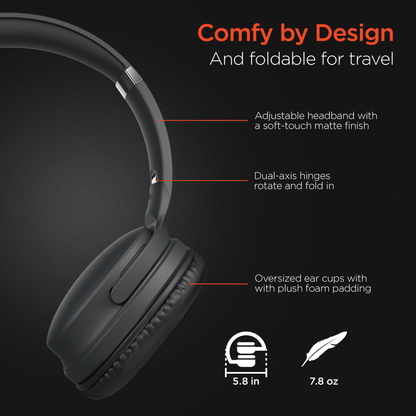 HyperGear Flip 2-in-1 Headphones Plus Speaker - Renee Lane Company