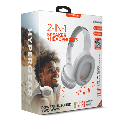 HyperGear Flip 2-in-1 Headphones Plus Speaker - Renee Lane Company