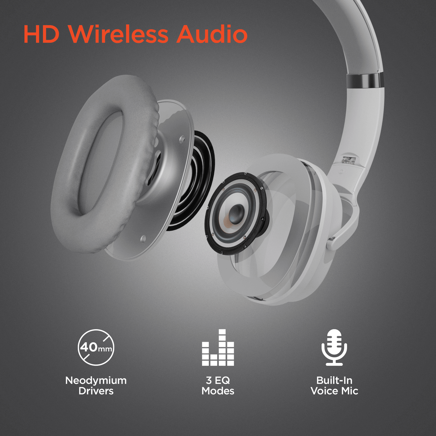 HyperGear Flip 2-in-1 Headphones Plus Speaker - Renee Lane Company