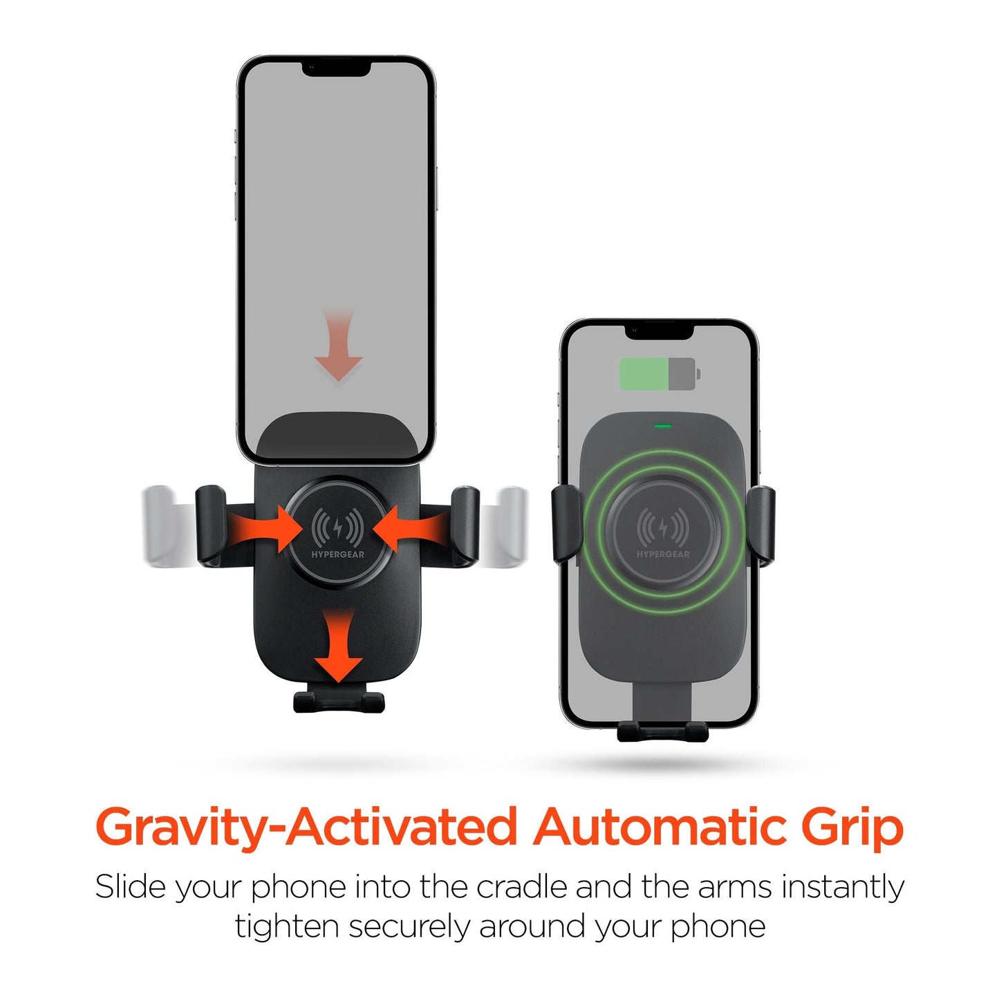 HyperGear Gravity 15W Wireless Fast Charge Mount - Renee Lane Company