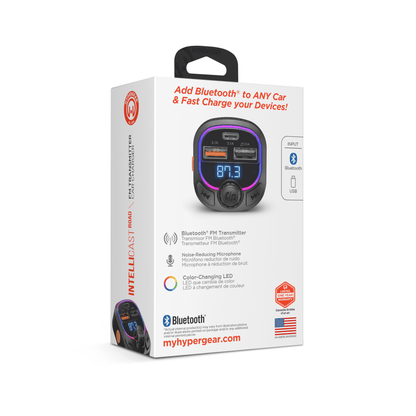 HyperGear IntelliCast Road FM Transmitter Car Charger - Renee Lane Company