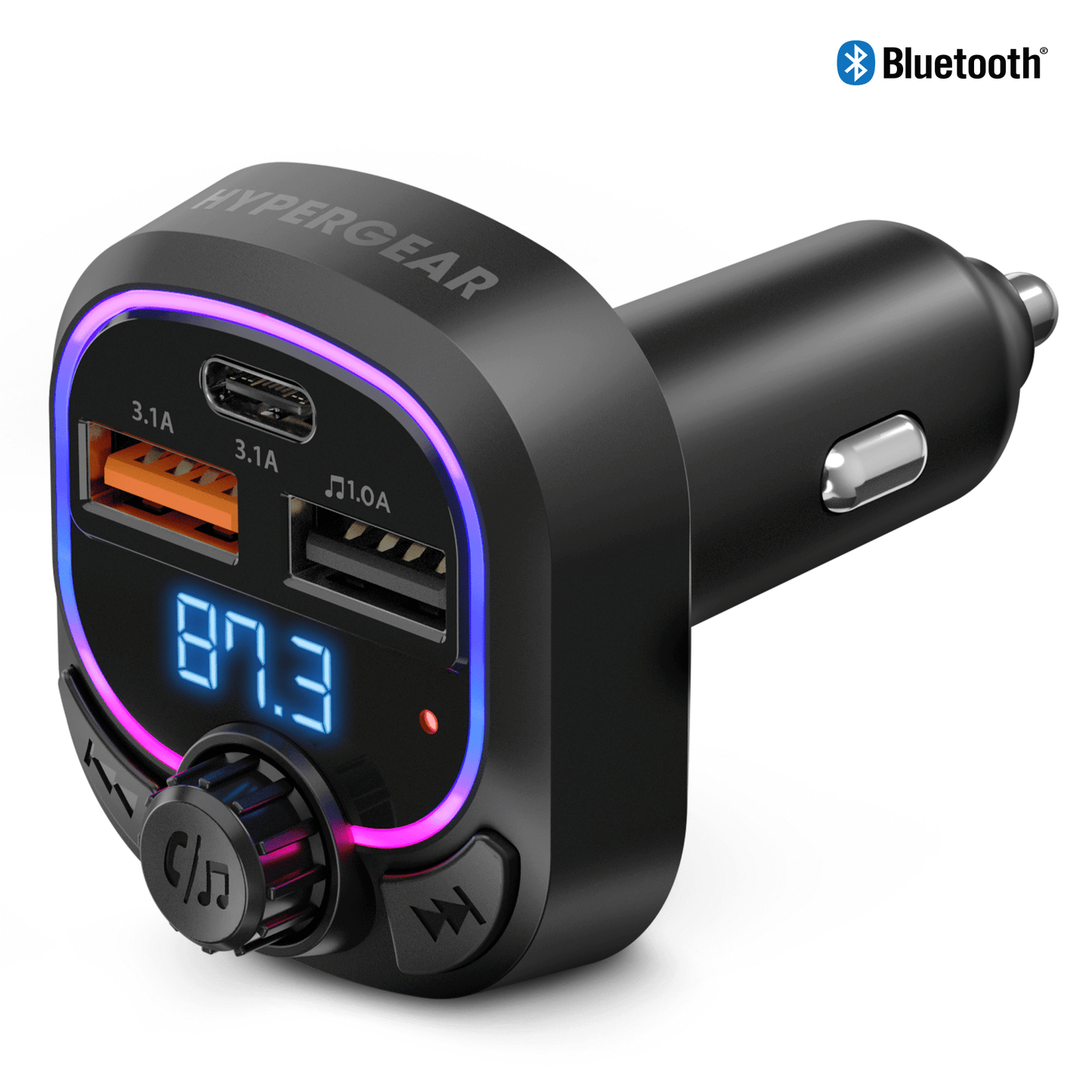 HyperGear IntelliCast Road FM Transmitter Car Charger - Renee Lane Company