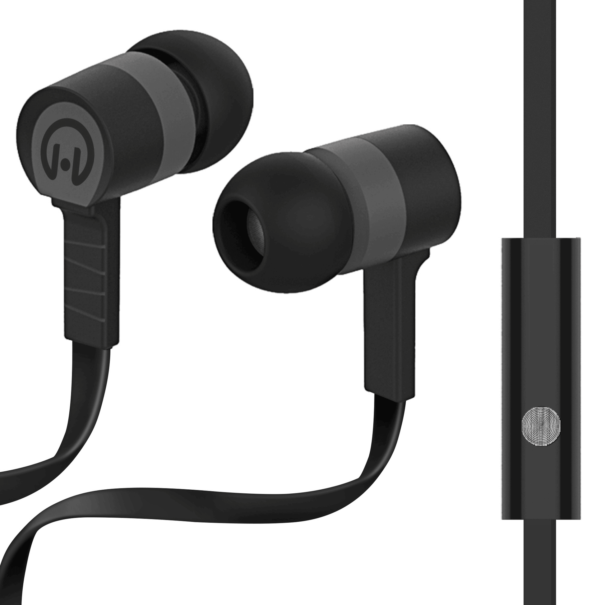 HyperGear Low Ryder Earphones w/Mic 3.5mm - Renee Lane Company