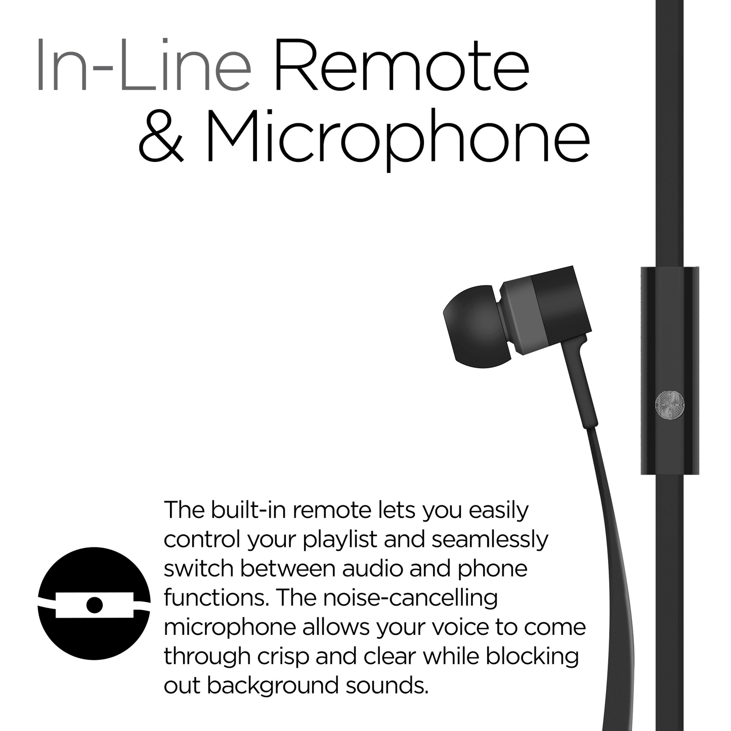 HyperGear Low Ryder Earphones w/Mic 3.5mm - Renee Lane Company