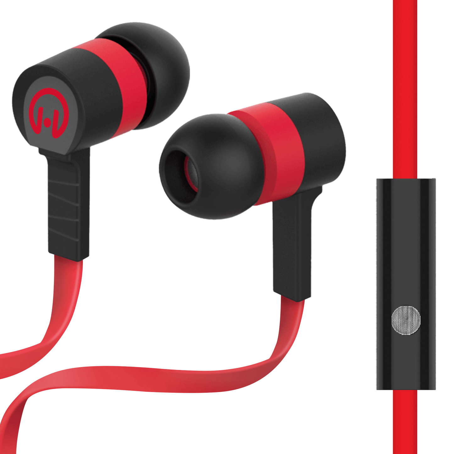 HyperGear Low Ryder Earphones w/Mic 3.5mm - Renee Lane Company
