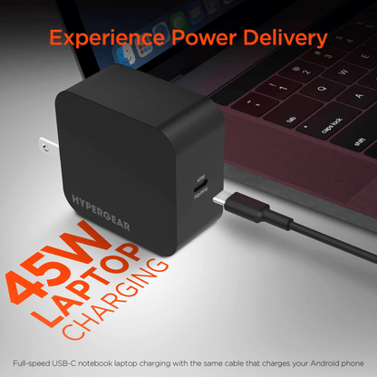 HyperGear PD45W USB-C Wall Charger - Renee Lane Company