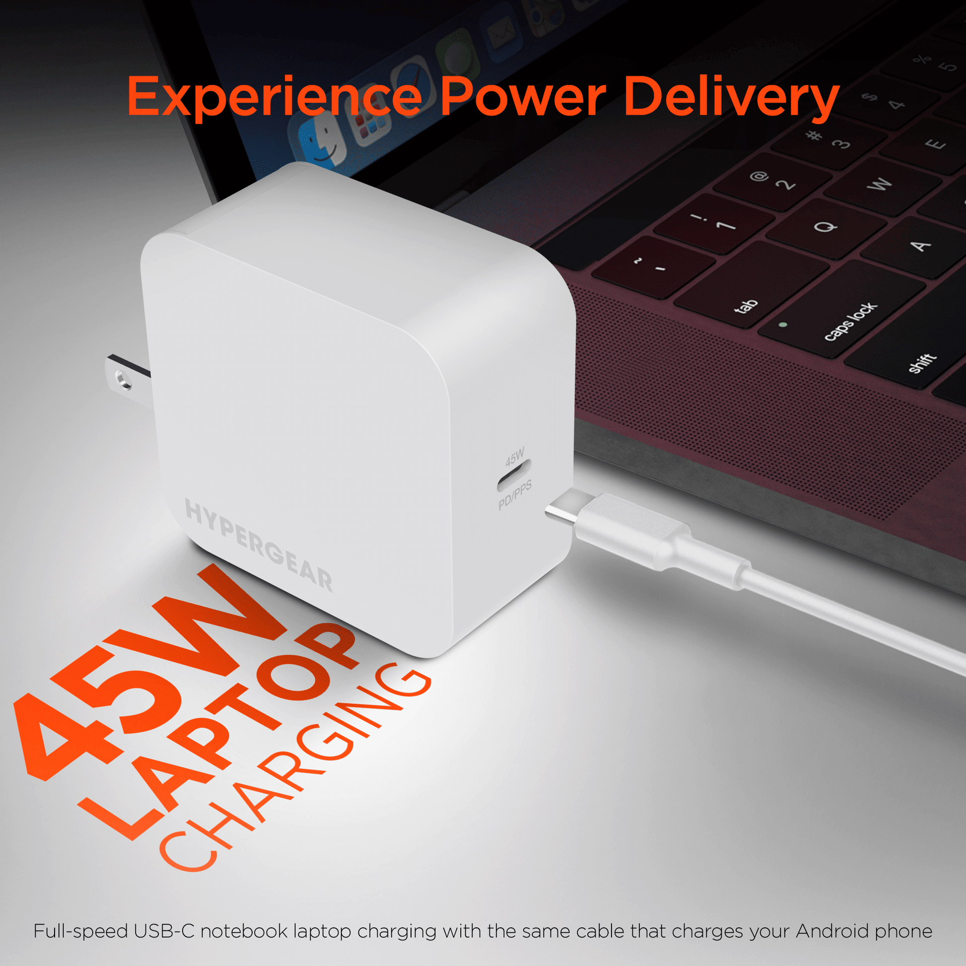 HyperGear PD45W USB-C Wall Charger - Renee Lane Company