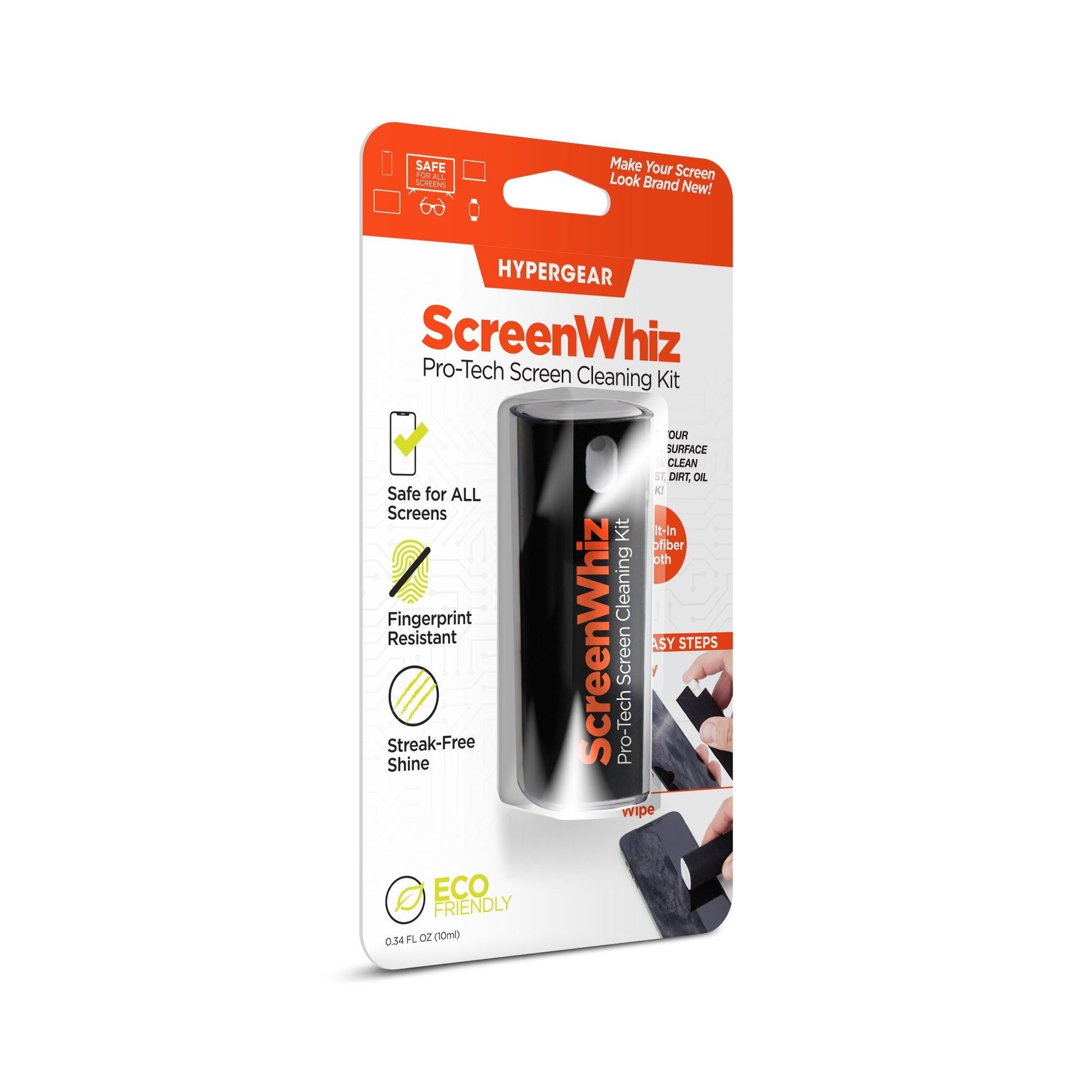 HyperGear ScreenWhiz 2-in-1 Screen Cleaning Kit - Renee Lane Company