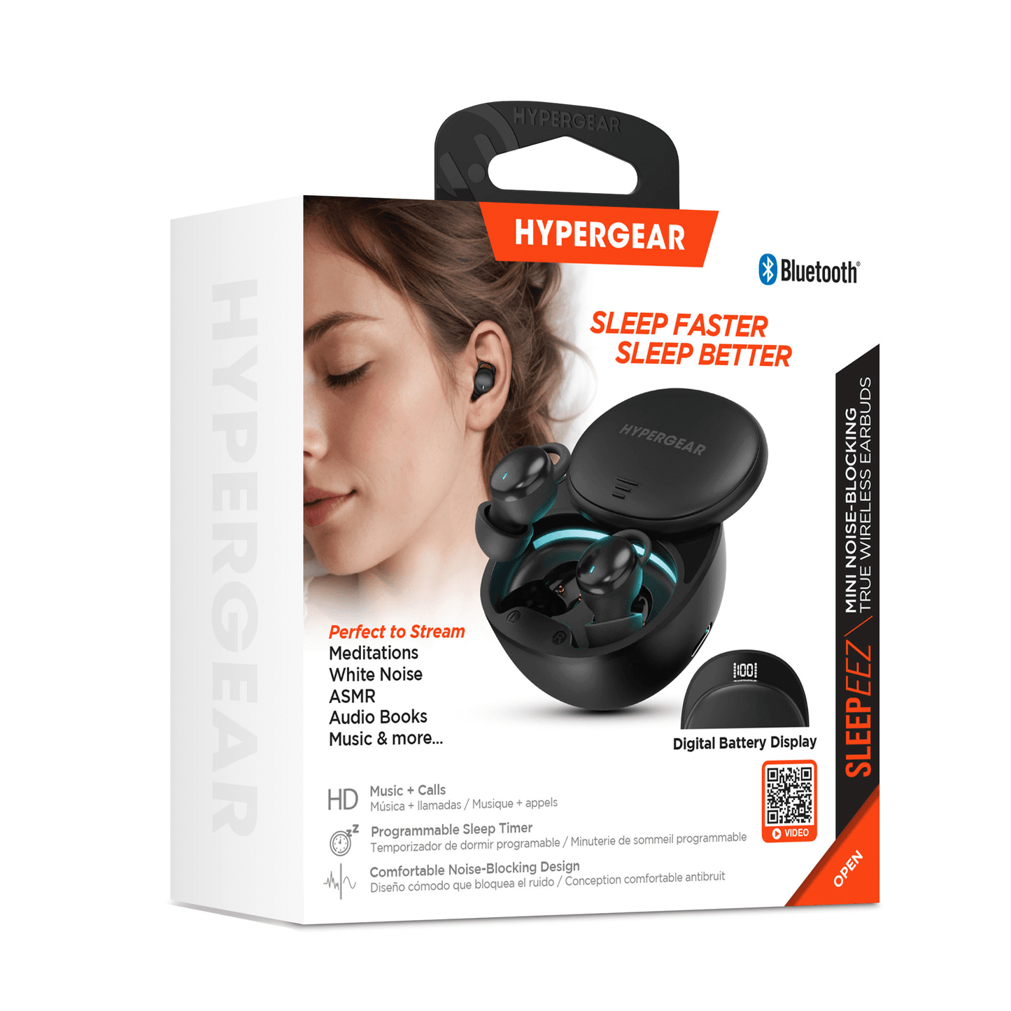 HyperGear SleepEEZ Mini Noise-Blocking True Wireless Earbuds for Sleeping - Renee Lane Company