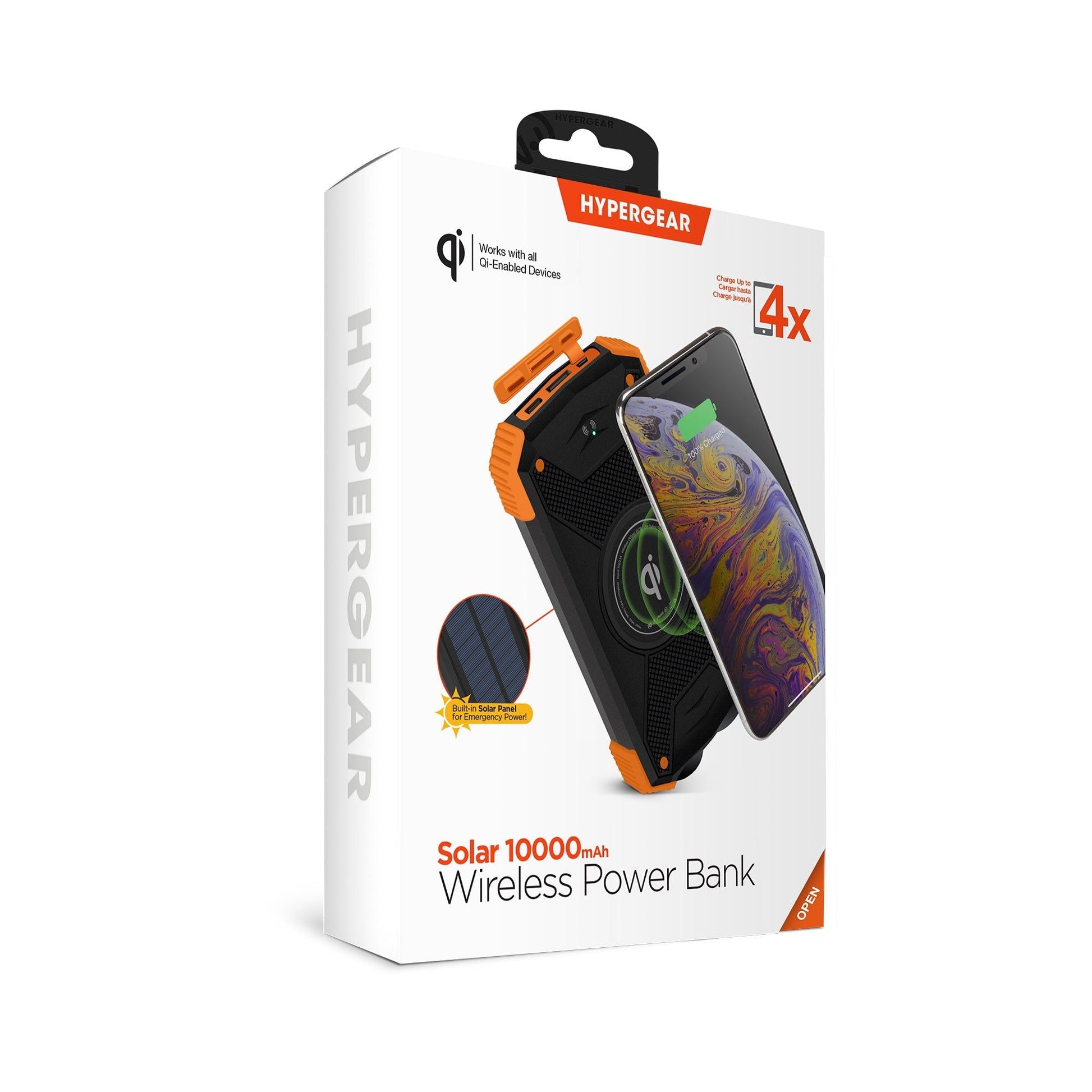 HyperGear Solar 10000mAh Wireless Power Bank - Renee Lane Company