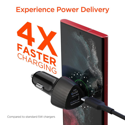 HyperGear SpeedBoost 25W PD USB-C Car Kit - Renee Lane Company