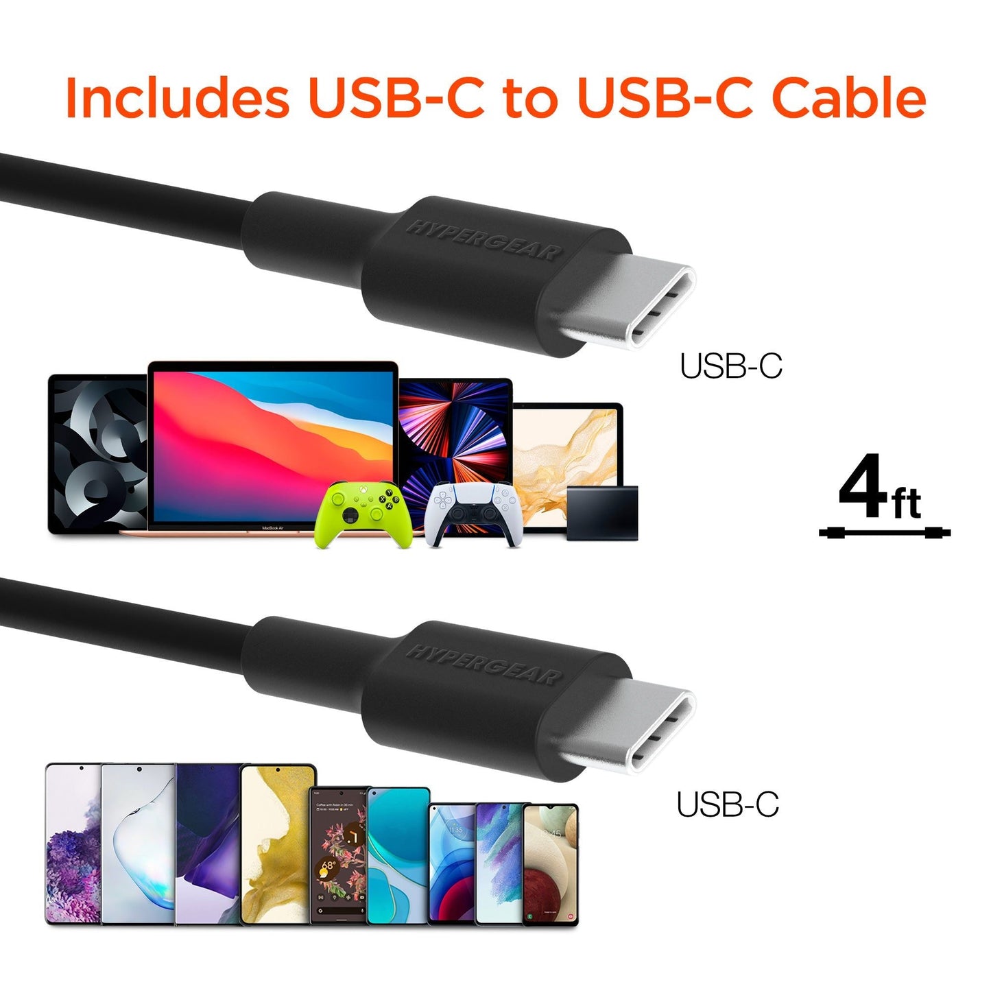 HyperGear SpeedBoost 25W PD USB-C Car Kit - Renee Lane Company