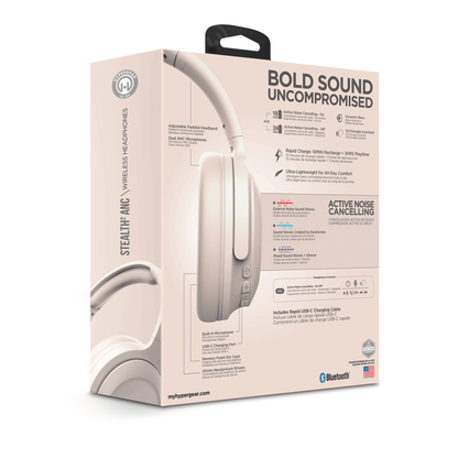 HyperGear Stealth2 ANC Wireless Headphones - Renee Lane Company