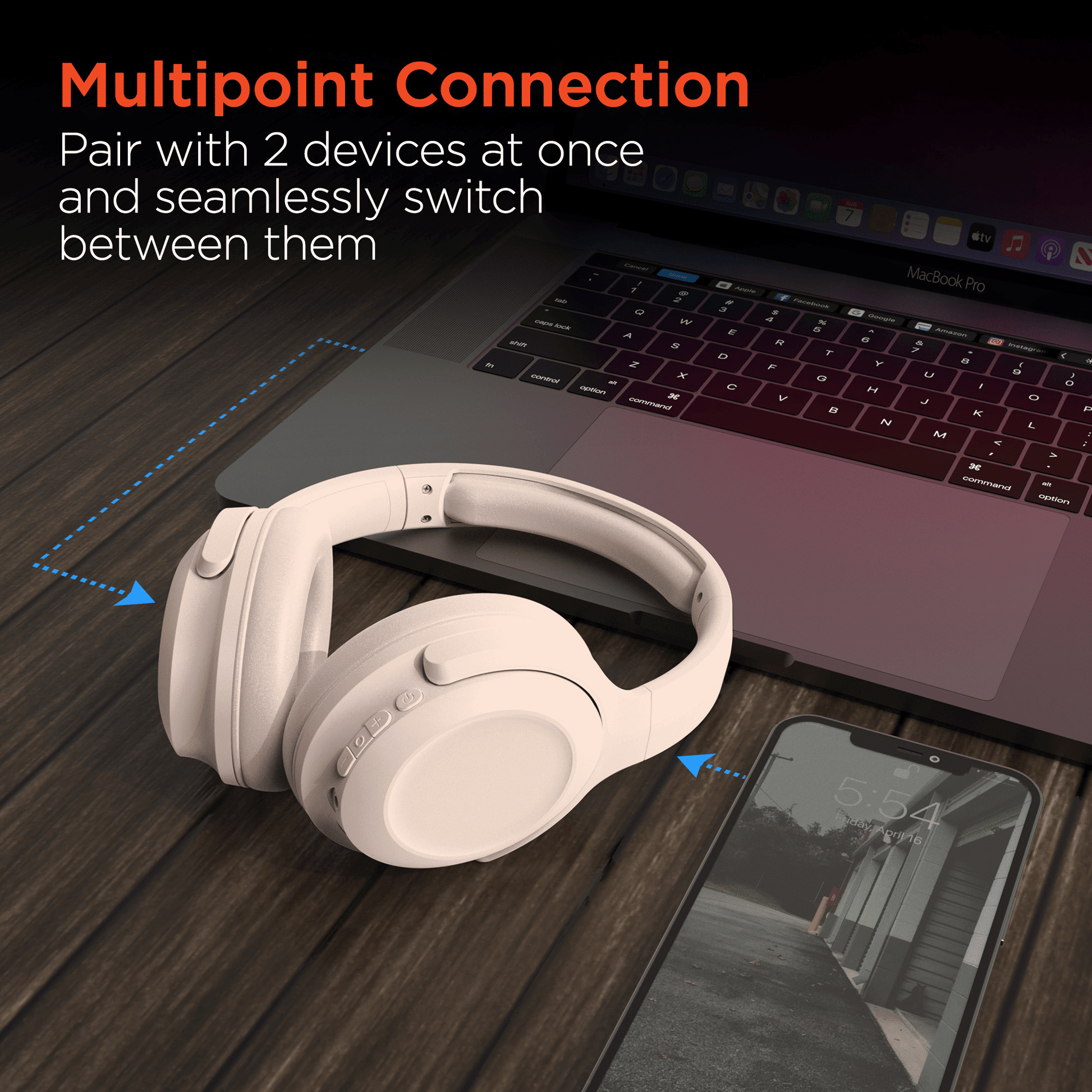 HyperGear Stealth2 ANC Wireless Headphones - Renee Lane Company