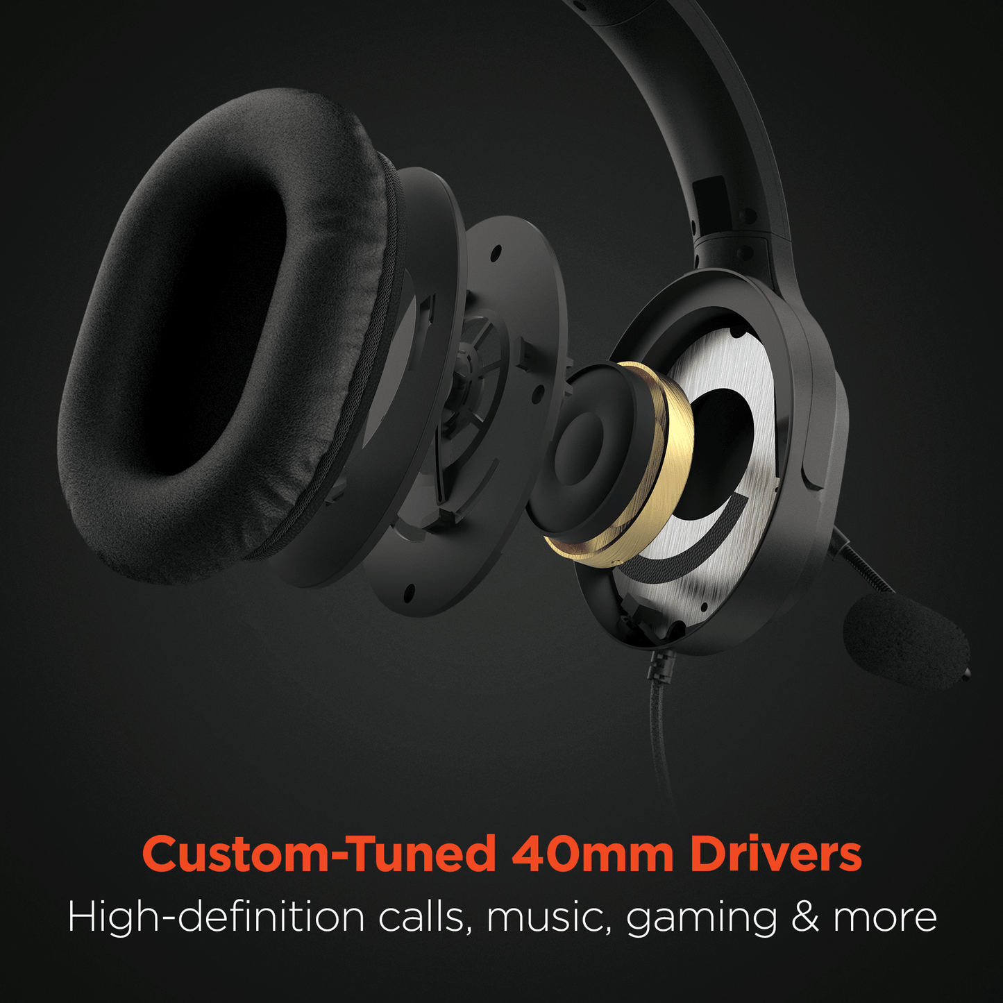 HyperGear V150 Home/Office Stereo Headset - Renee Lane Company