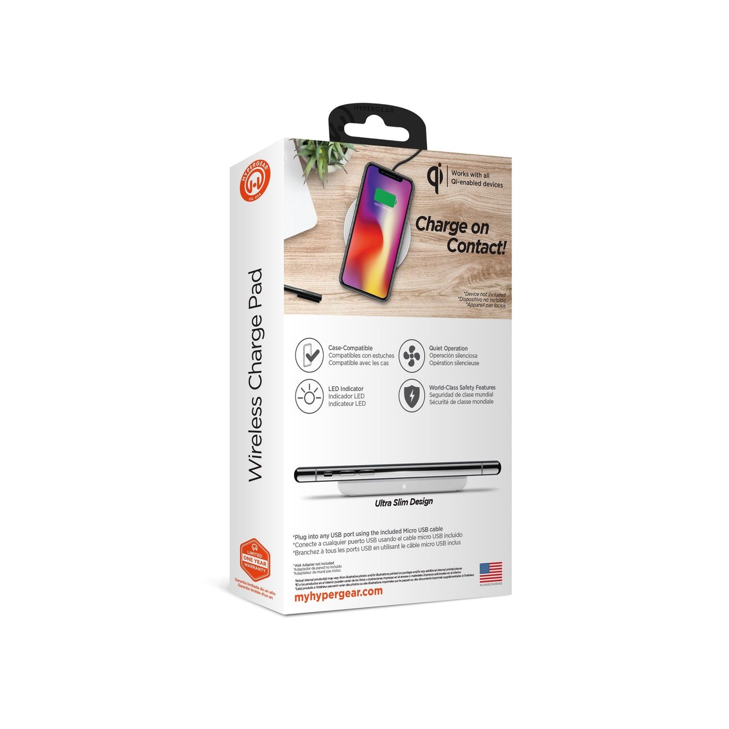HyperGear Wireless Charge Pad - Renee Lane Company