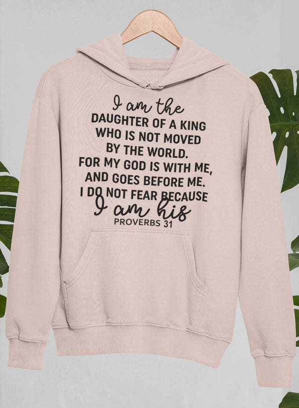 I Am The Daughter Of A King Hoodie - Renee Lane Company