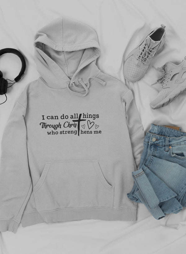 I Can Do All Things Through Hoodie - Renee Lane Company