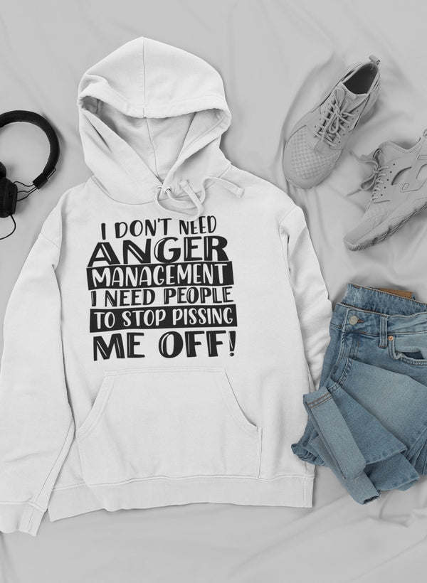 I Don't Need Anger I Hoodie - Renee Lane Company