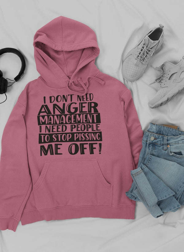 I Don't Need Anger I Hoodie - Renee Lane Company