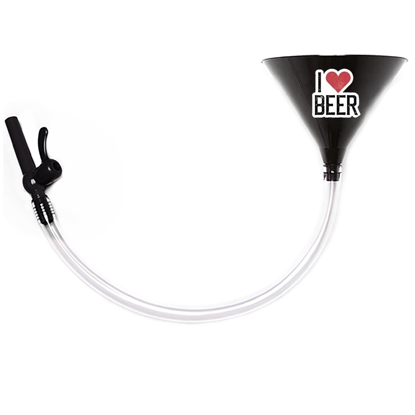 I Love Beer - Beer Bong Funnel with Valve - Renee Lane Company