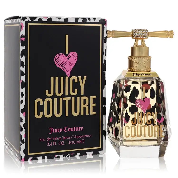 Women’s Juicy Couture I Love Juicy Couture perfume bottle with display box